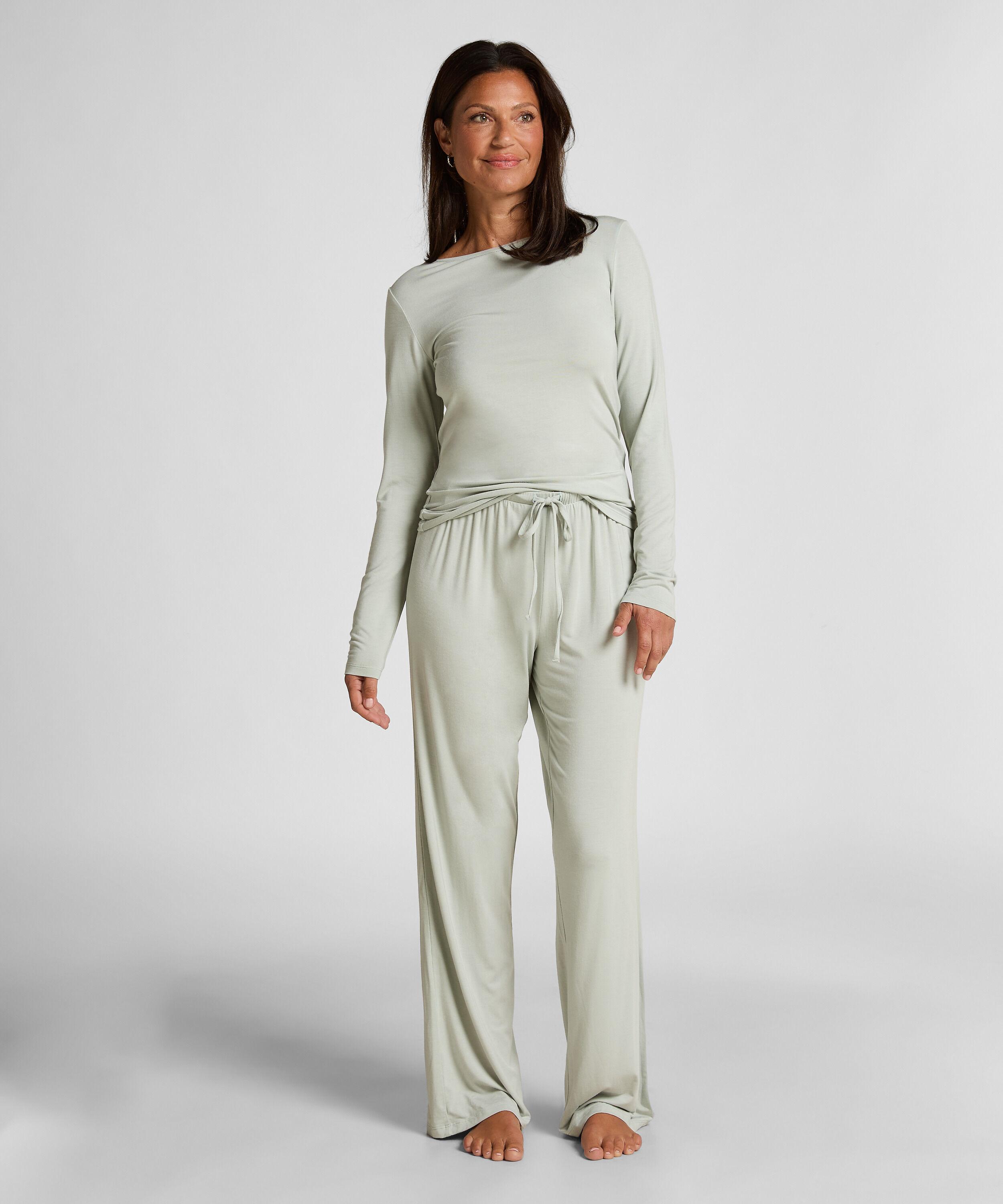 Pyjama set, Grijs