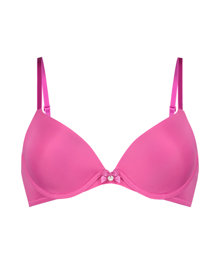 Voorgevormde beugel bh Plunge, Roze