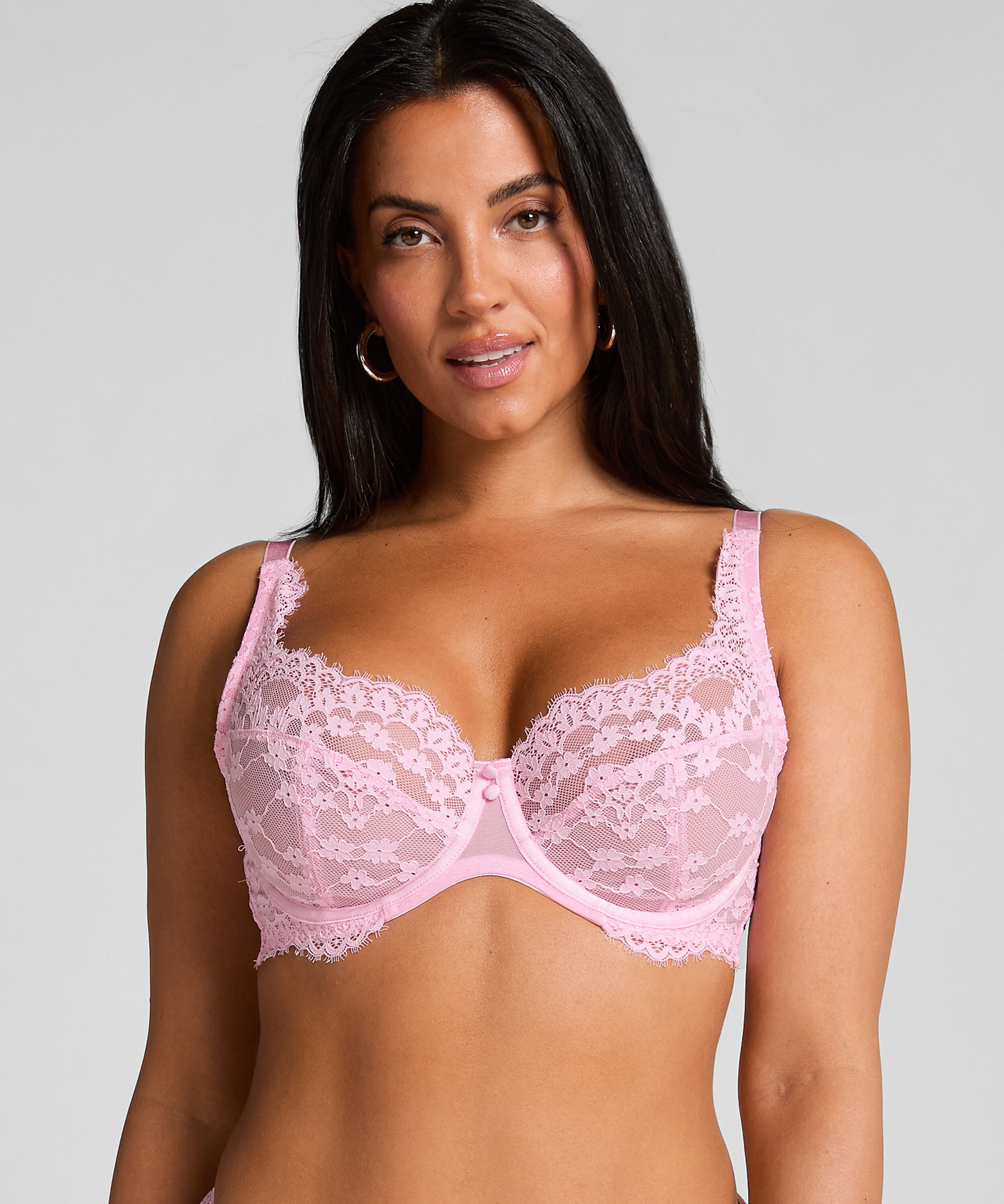 Niet-voorgevormde beugel bh Daisy, Roze