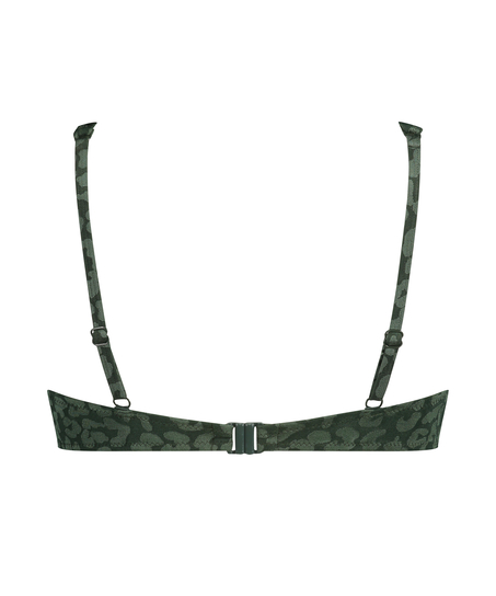 Haut de bikini &agrave; armatures non pr&eacute;form&eacute; Tonal, Vert