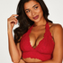 Bralette Shiloh, Rood