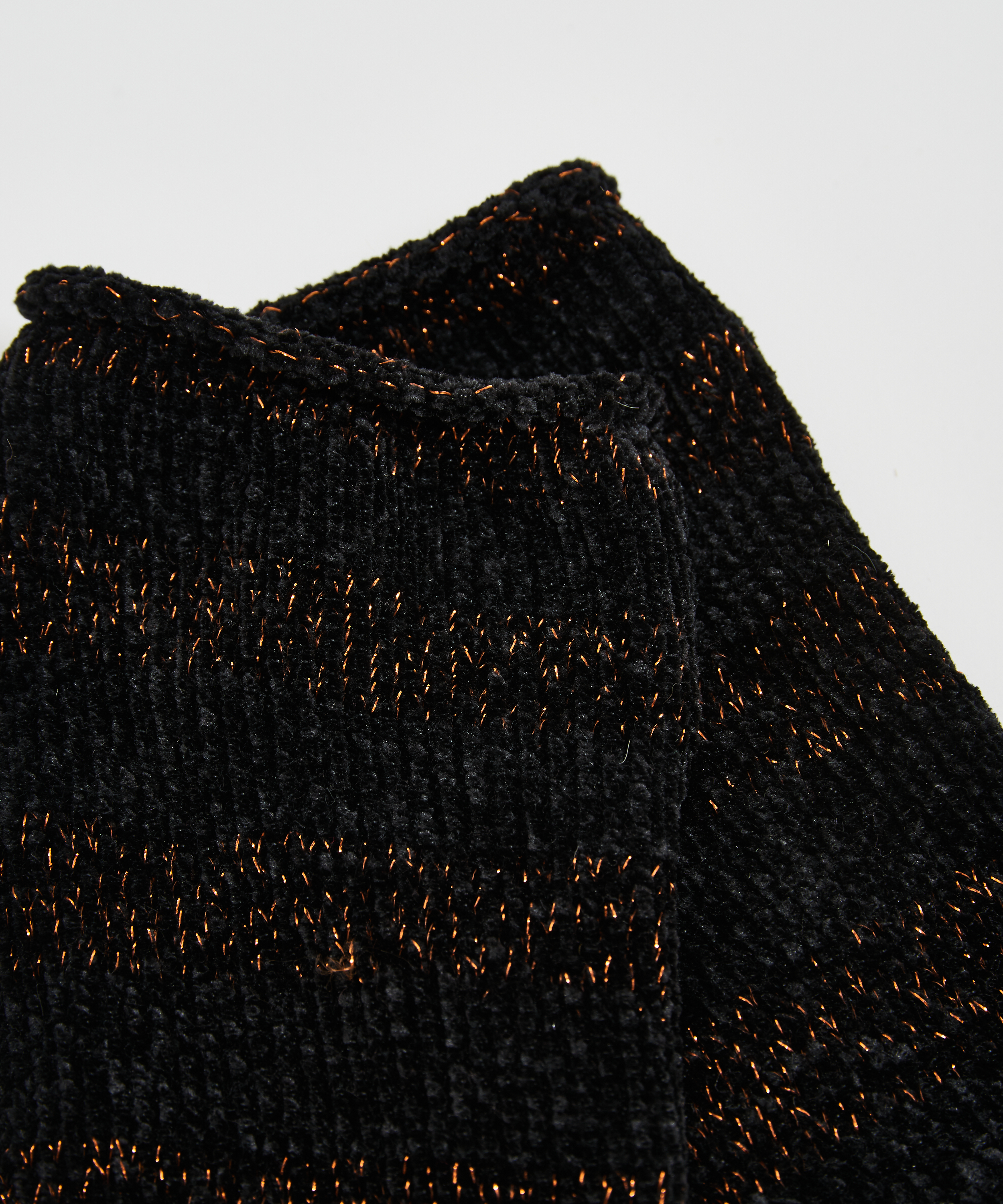 Hoge sokken, Zwart, main