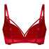Soutien-gorge à armatures maximiseur préformé Whitney, Rouge