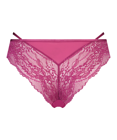 Slip br&eacute;silien Anna, Pourpre