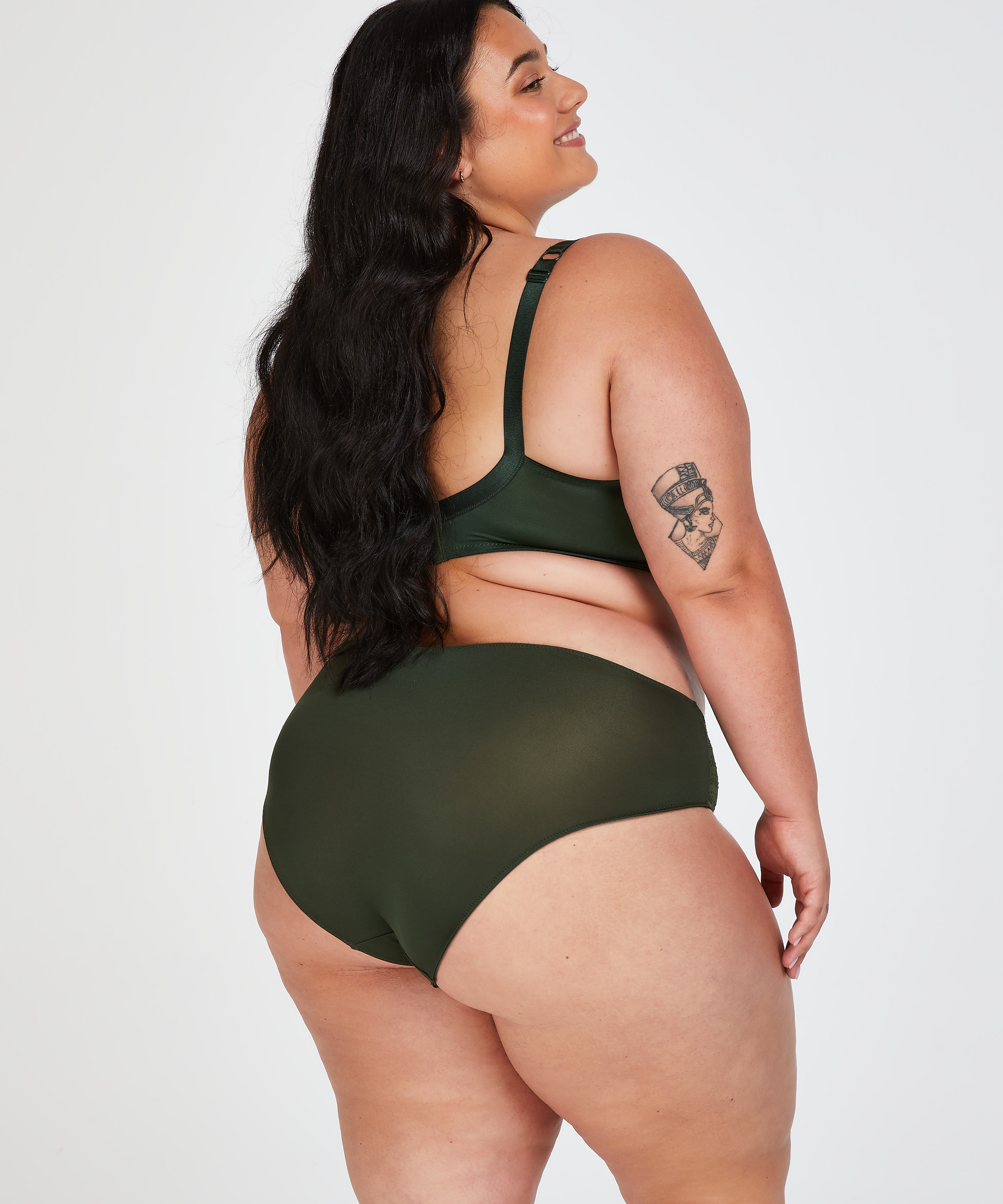 Soutien-gorge &agrave; armatures non-pr&eacute;form&eacute; Sophie, Vert, main