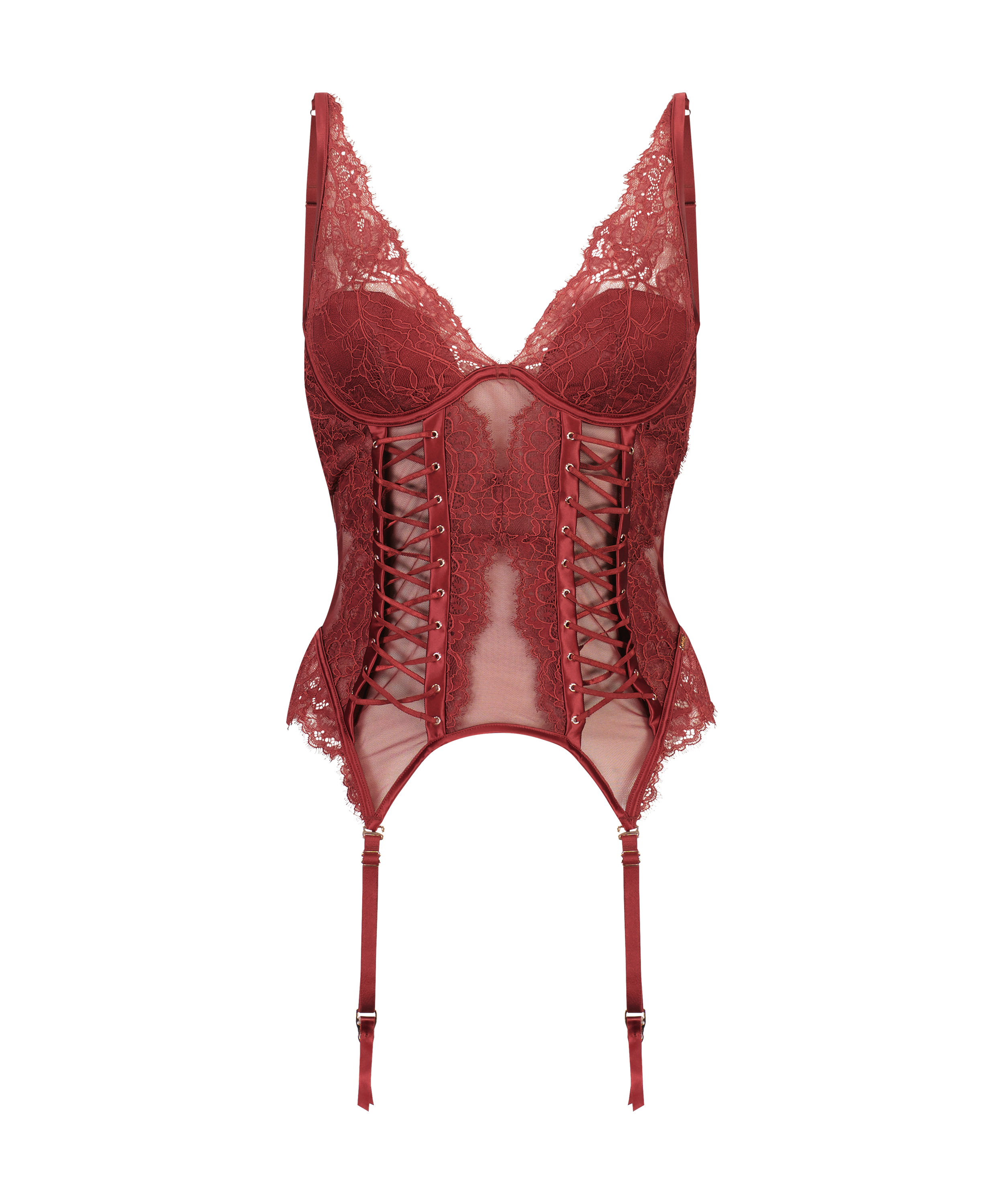 Bustier Mathilde, Rood, main