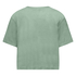 Top Velours Pocket, Groen