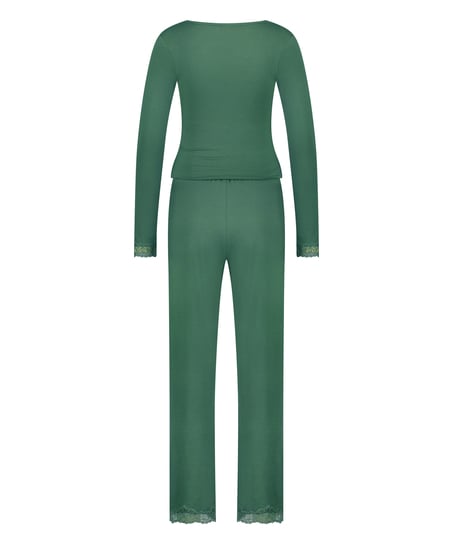 Ensemble de pyjama, Vert
