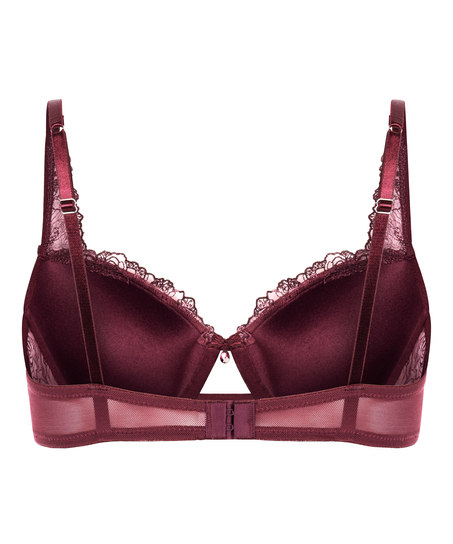 Soutien-gorge &agrave; armatures rembourr&eacute; Hollie, Pourpre