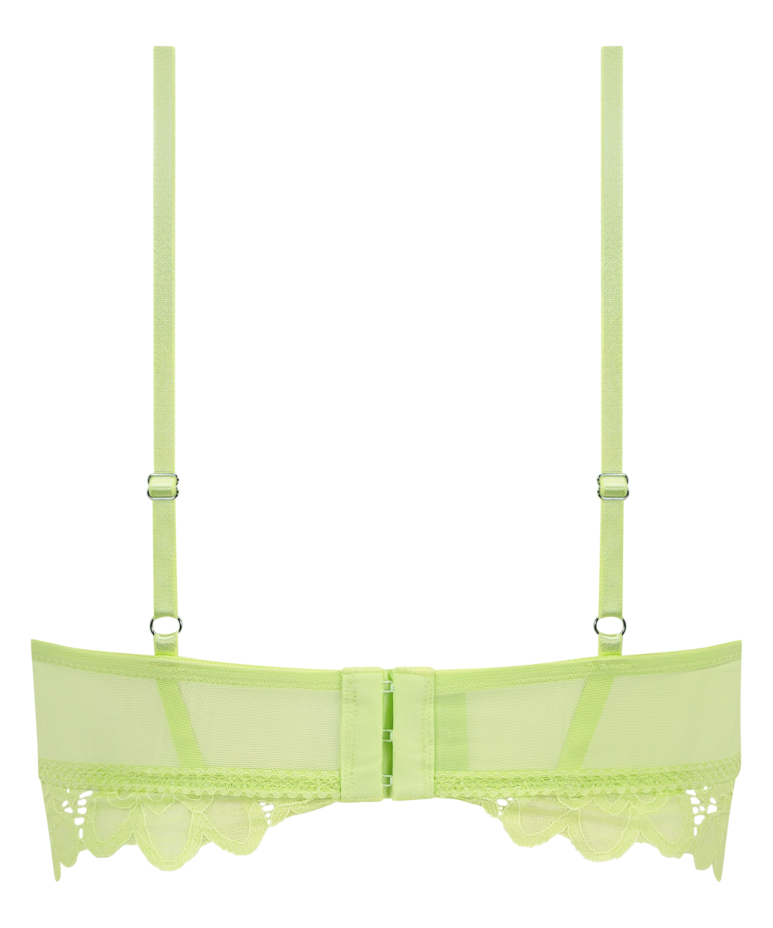 Soutien-gorge préformé sans armatures longline Shiloh, Vert, main