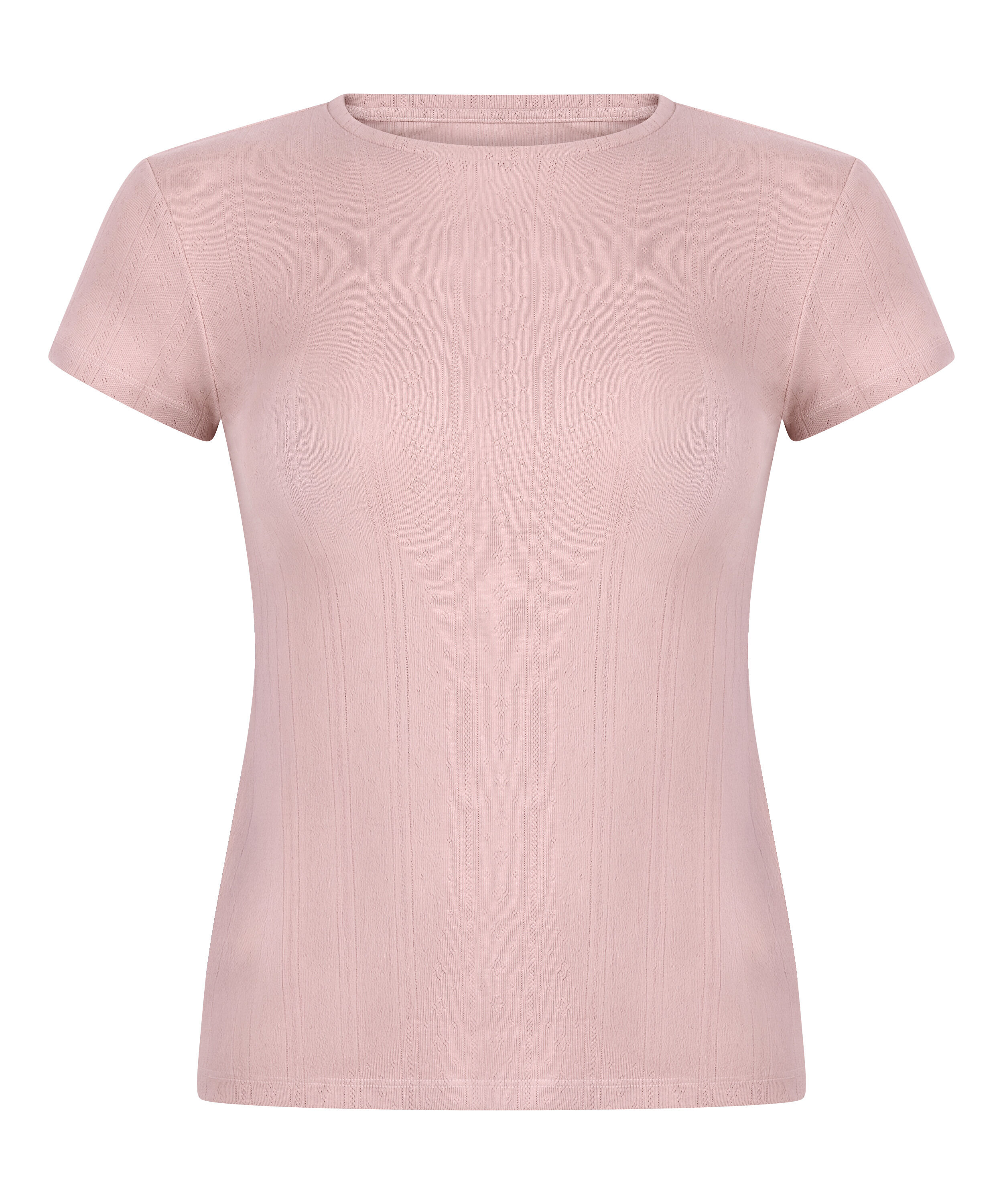 Pointelle Top, Roze