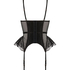 Bustier &agrave; armatures non rembourr&eacute; Akira, Noir