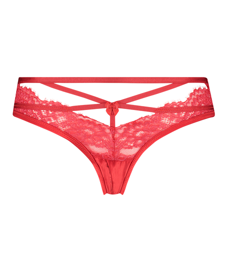 Brazilian met open kruis Eve, Rood