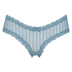 Brazilian V-shape mesh, Blauw