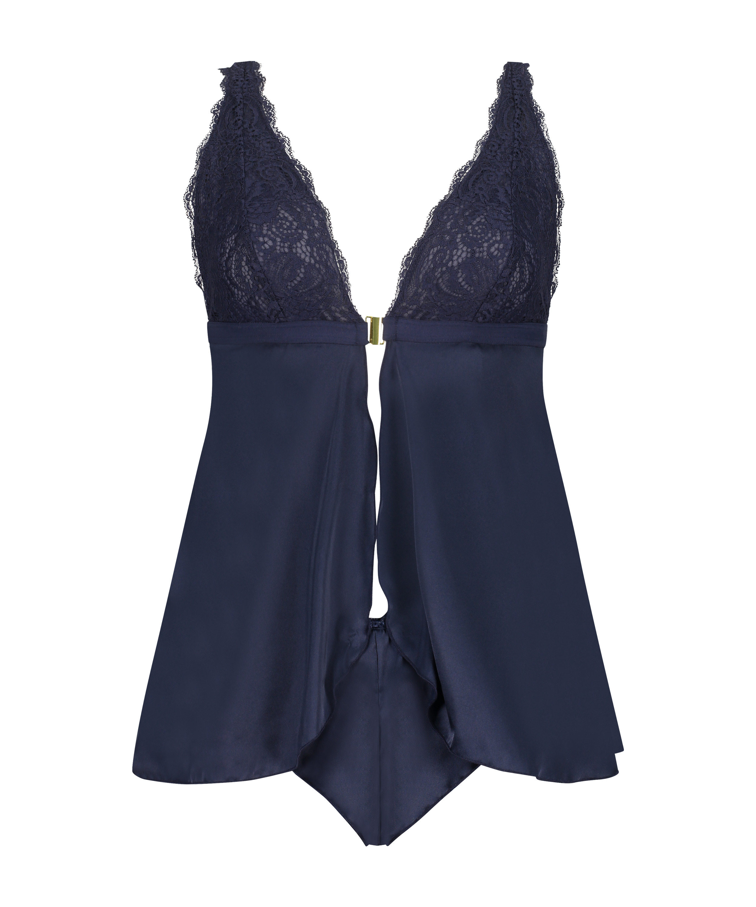 Babydoll Satin Mariah, Blauw, main