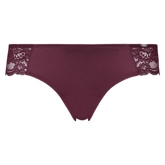 Slip br&eacute;silien Angie, Rouge