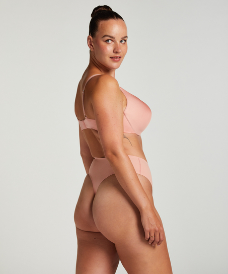 Voorgevormde push-up beugel bh Smooth, Roze