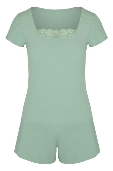 Hunkemöller Pyjama Set Groen, foto 3