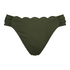 Slip de Bikini Rio Scallop, Vert