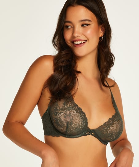 Soutien-gorge &agrave; armatures non-pr&eacute;form&eacute; Josefina, Vert