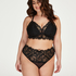 String haut Olivia Curvy, Noir