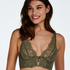 Soutien-gorge &agrave; armatures bustier non-pr&eacute;form&eacute; Lilliana, Vert