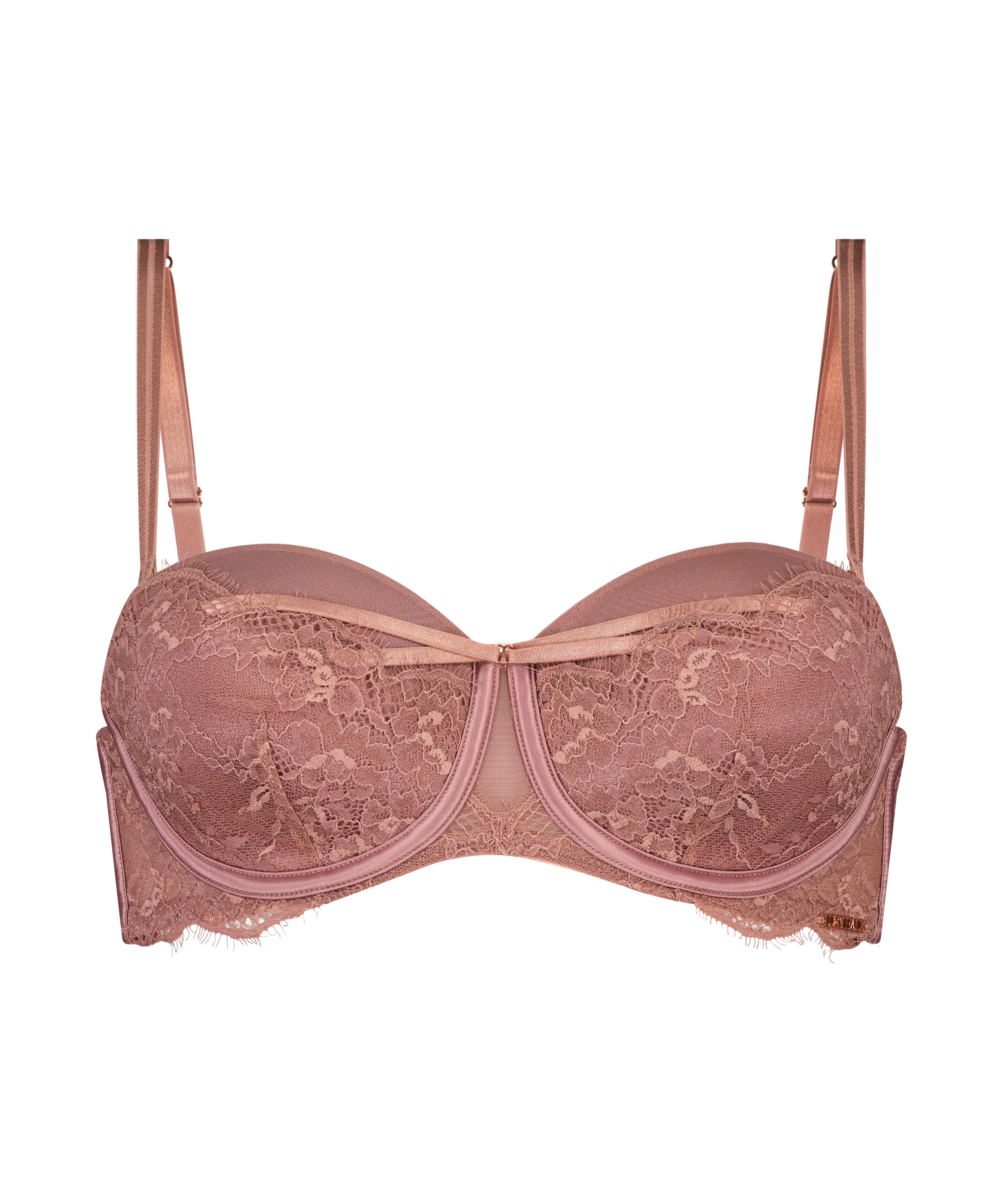 Voorgevormde strapless beugel bh Margaret Lucy Hale, Roze, main