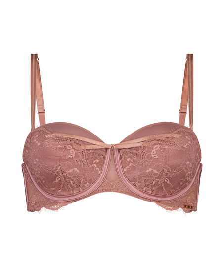 Voorgevormde strapless beugel bh Margaret Lucy Hale, Roze