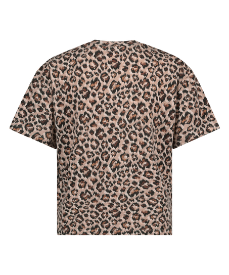 Top Jersey Brushed, Beige