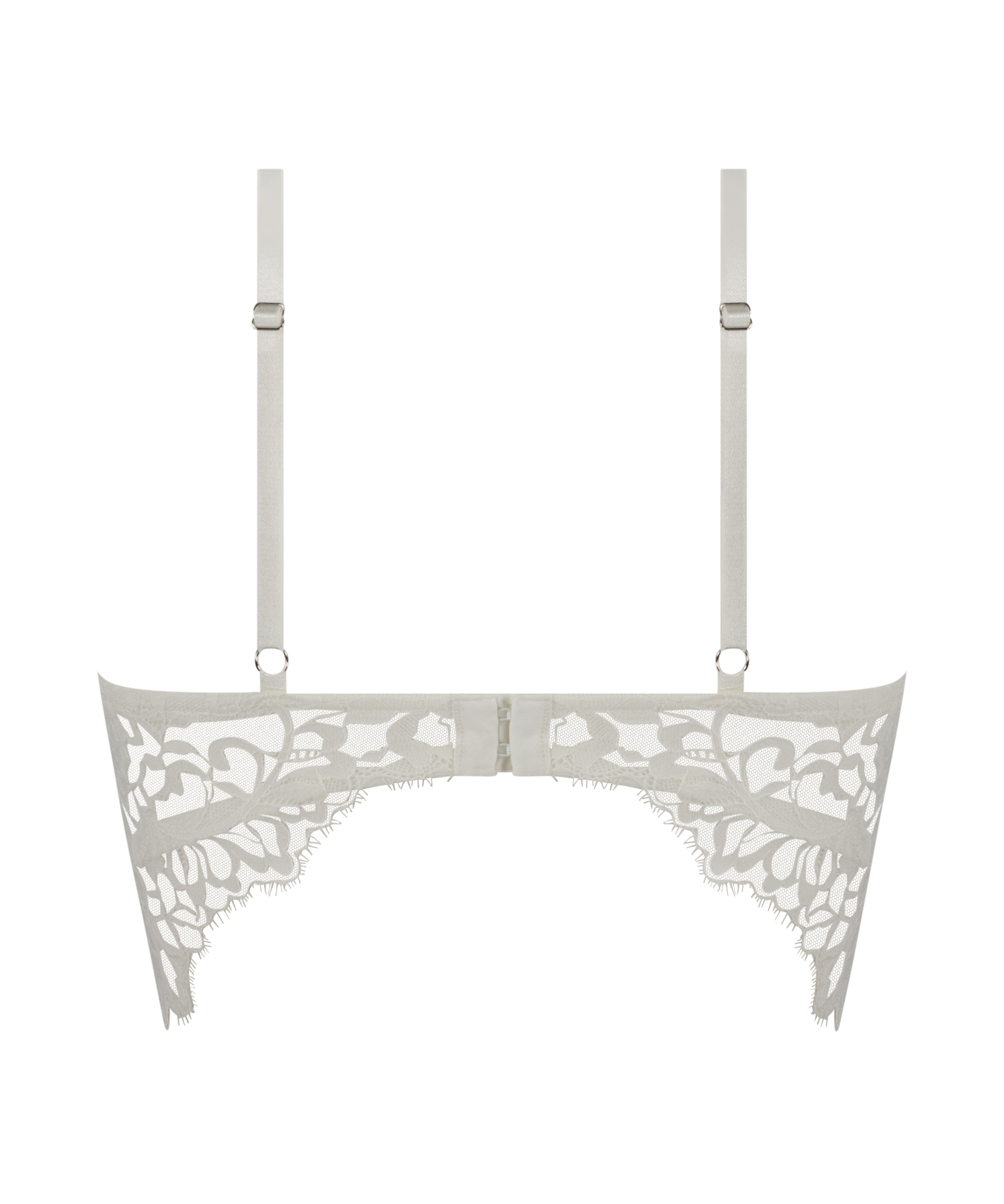 Voorgevormde longline beugel bh Isabella, Wit, main