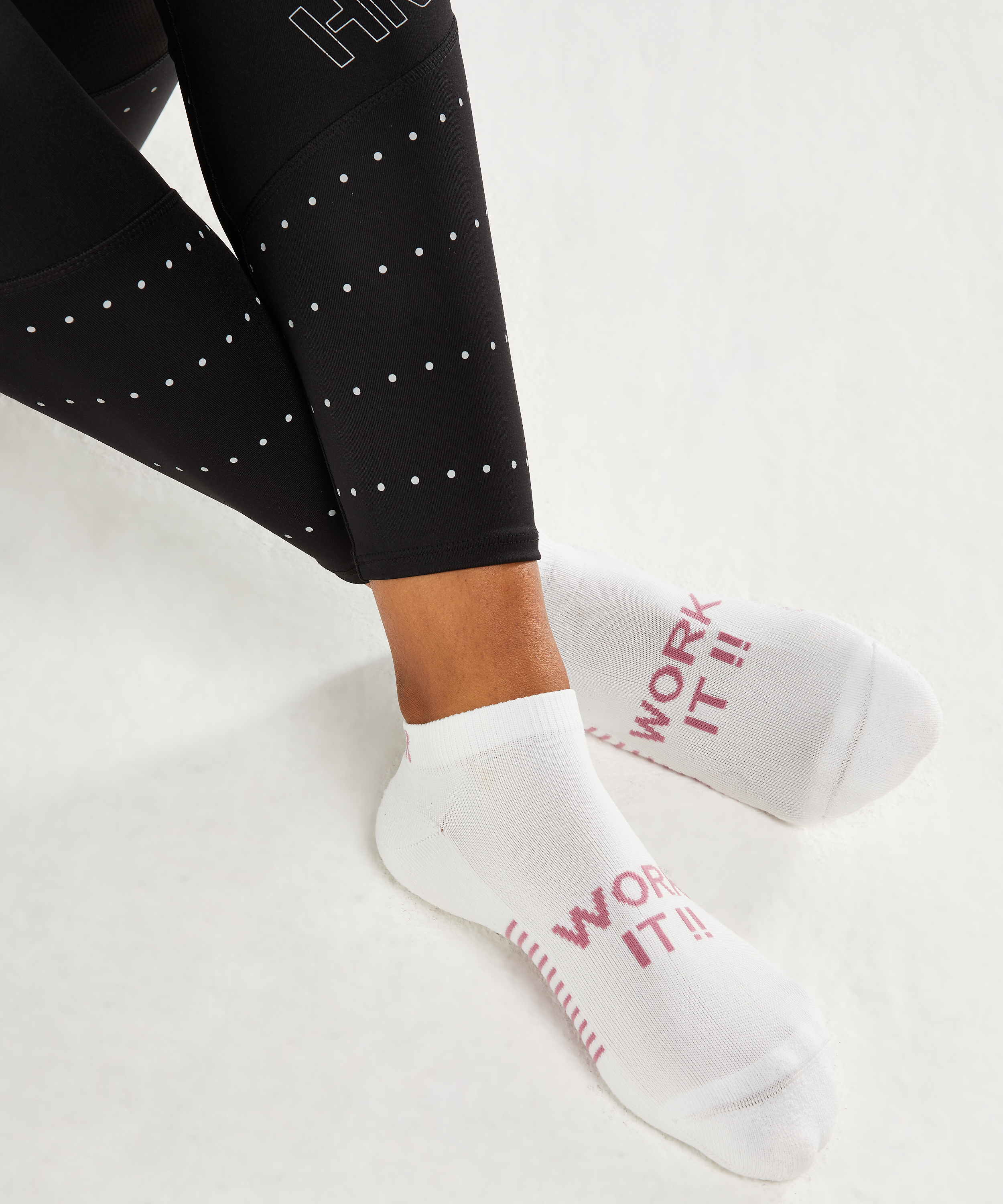 HKMX 2 paar Performance sokken, Wit, main