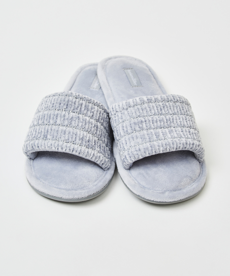 Lady slippers, Grijs