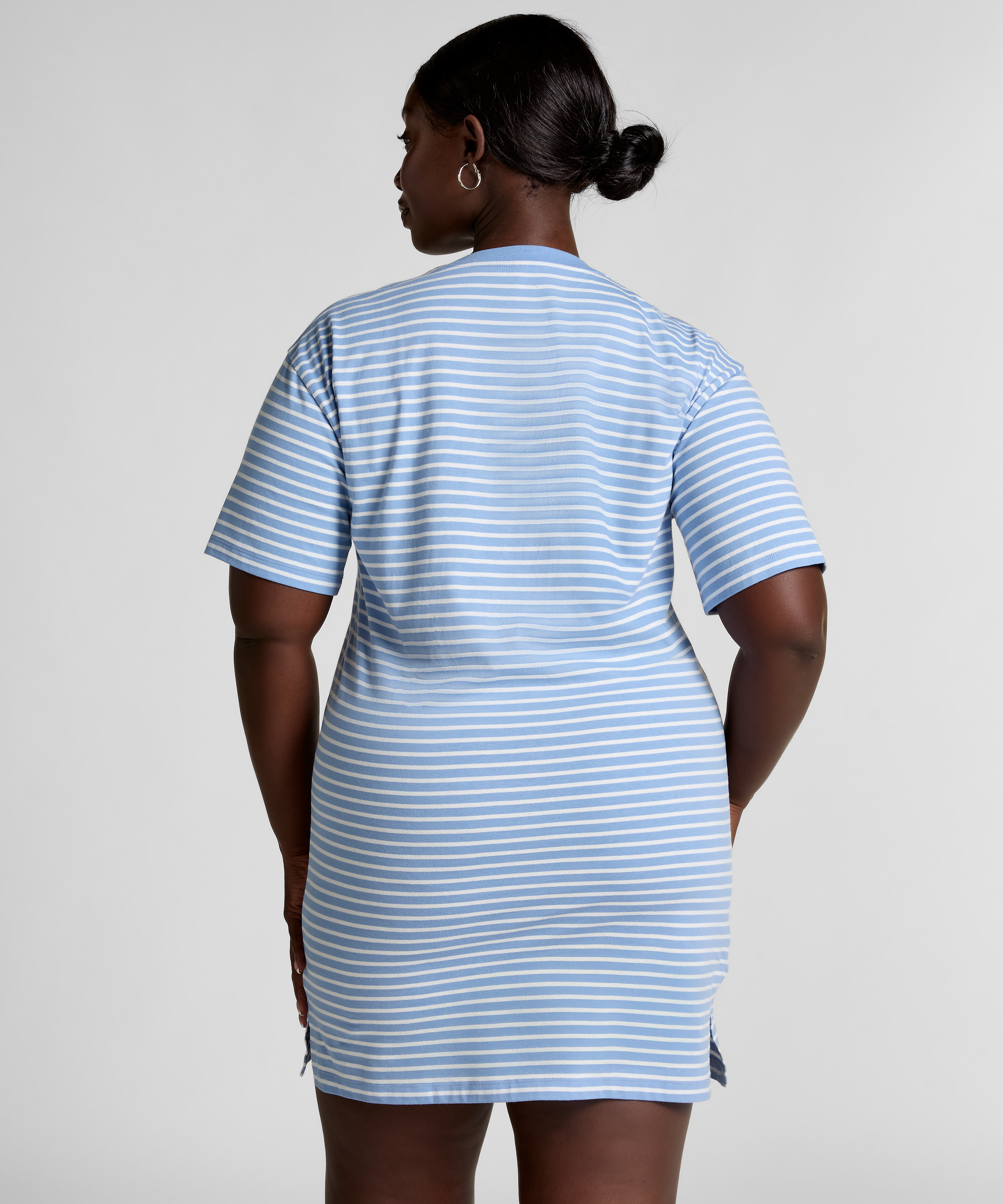 Nachthemd, Blauw, main