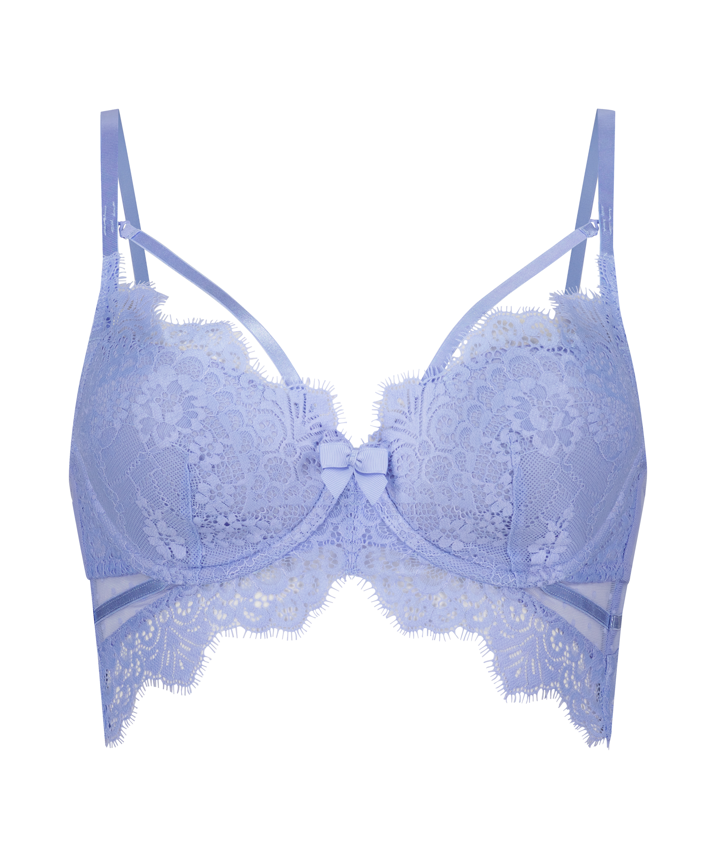 Soutien-gorge à armatures préformé longline Marilee, Pourpre, main