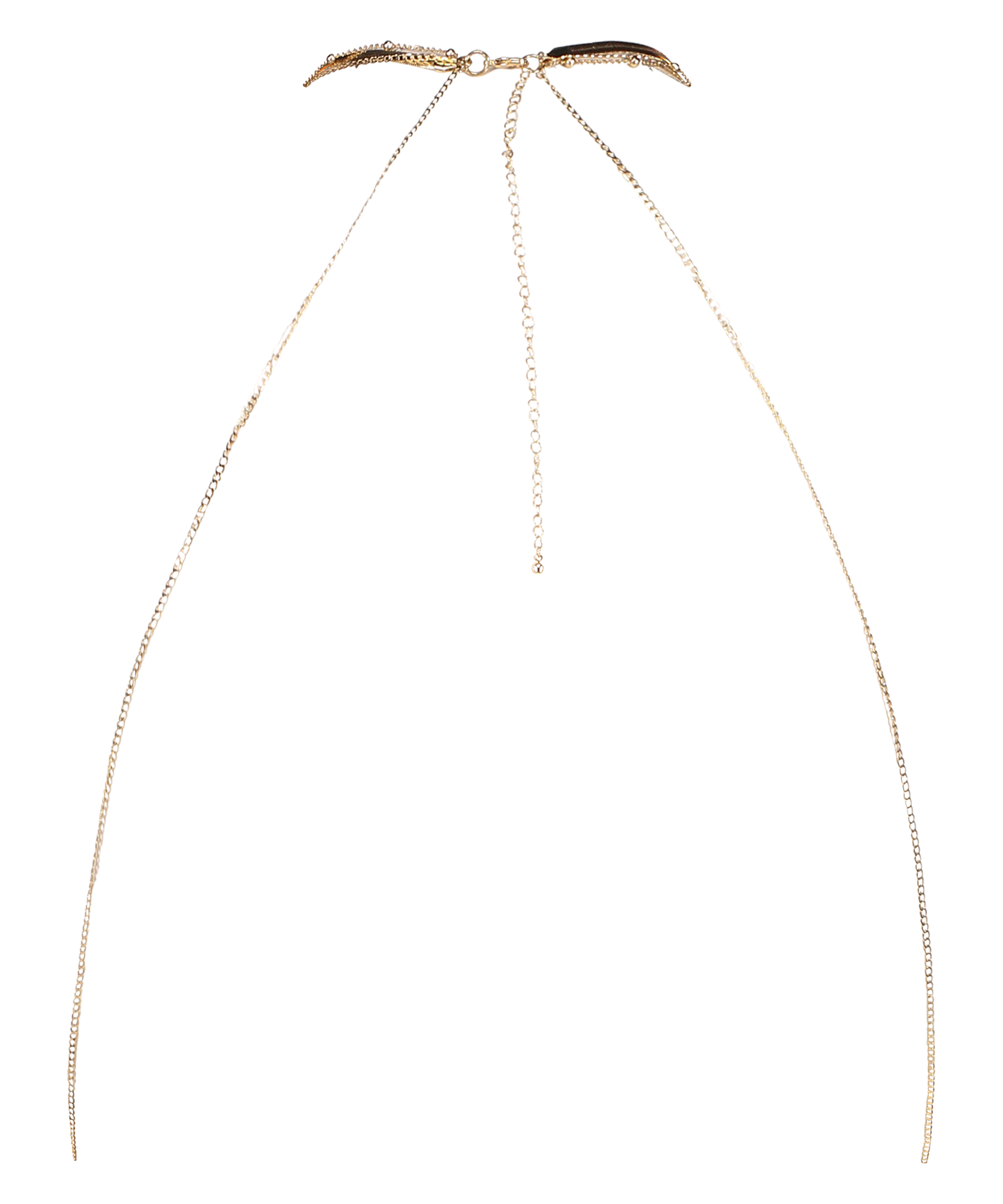 Cha&icirc;ne fa&ccedil;on harnais, Jaune, main