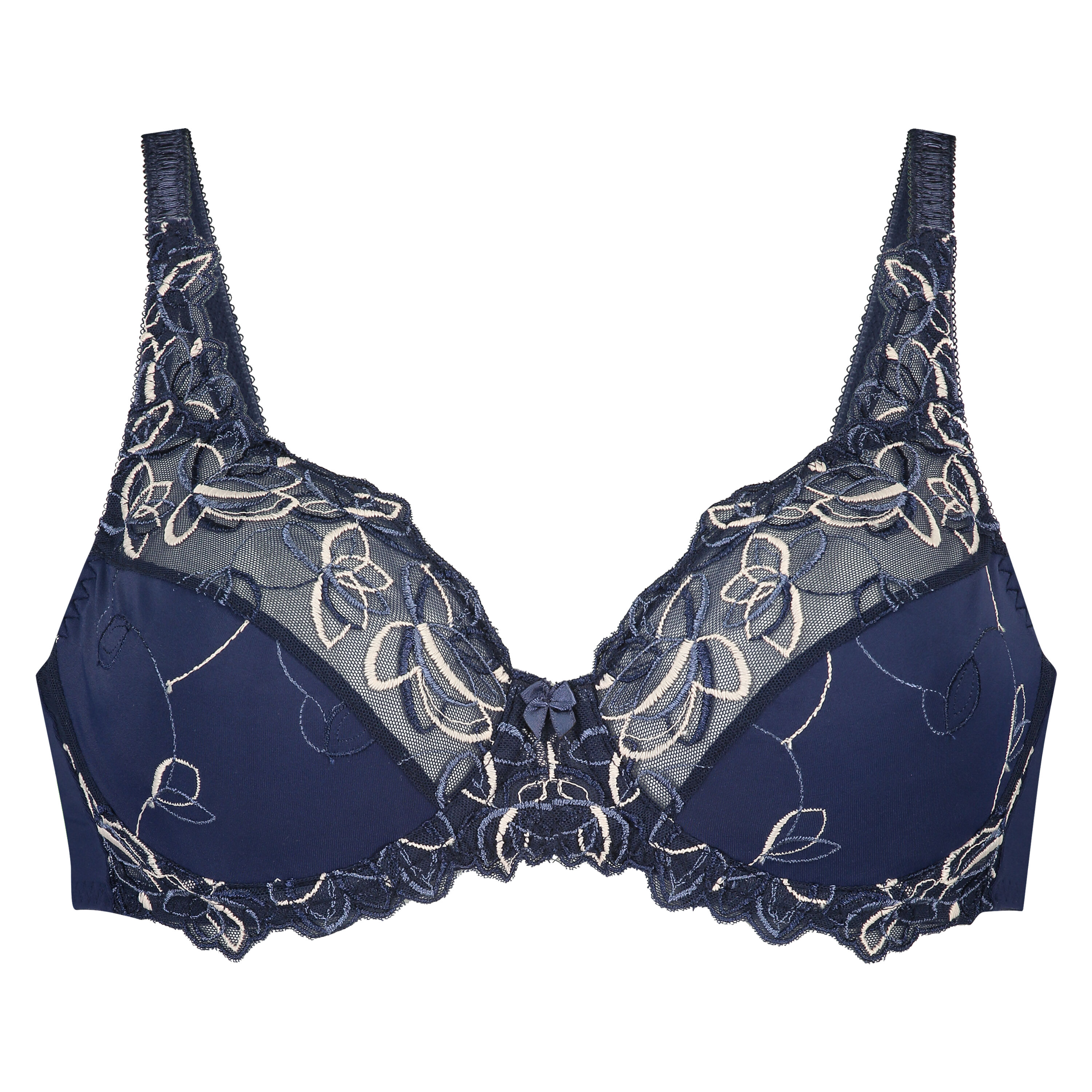 Hunkemöller Dames Lingerie Niet-voorgevormde beugel bh Zara - Blauw