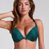 Soutien-gorge &agrave; armatures pr&eacute;form&eacute; push-up Lana, Vert