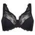 Soutien-gorge &agrave; armatures non-pr&eacute;form&eacute; Diva, Noir