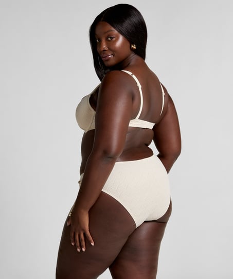 Crochet Bikini Top, Blanc