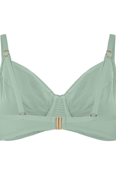 Hunkemöller Niet-voorgevormde beugel bikinitop Luxe Groen, foto 2
