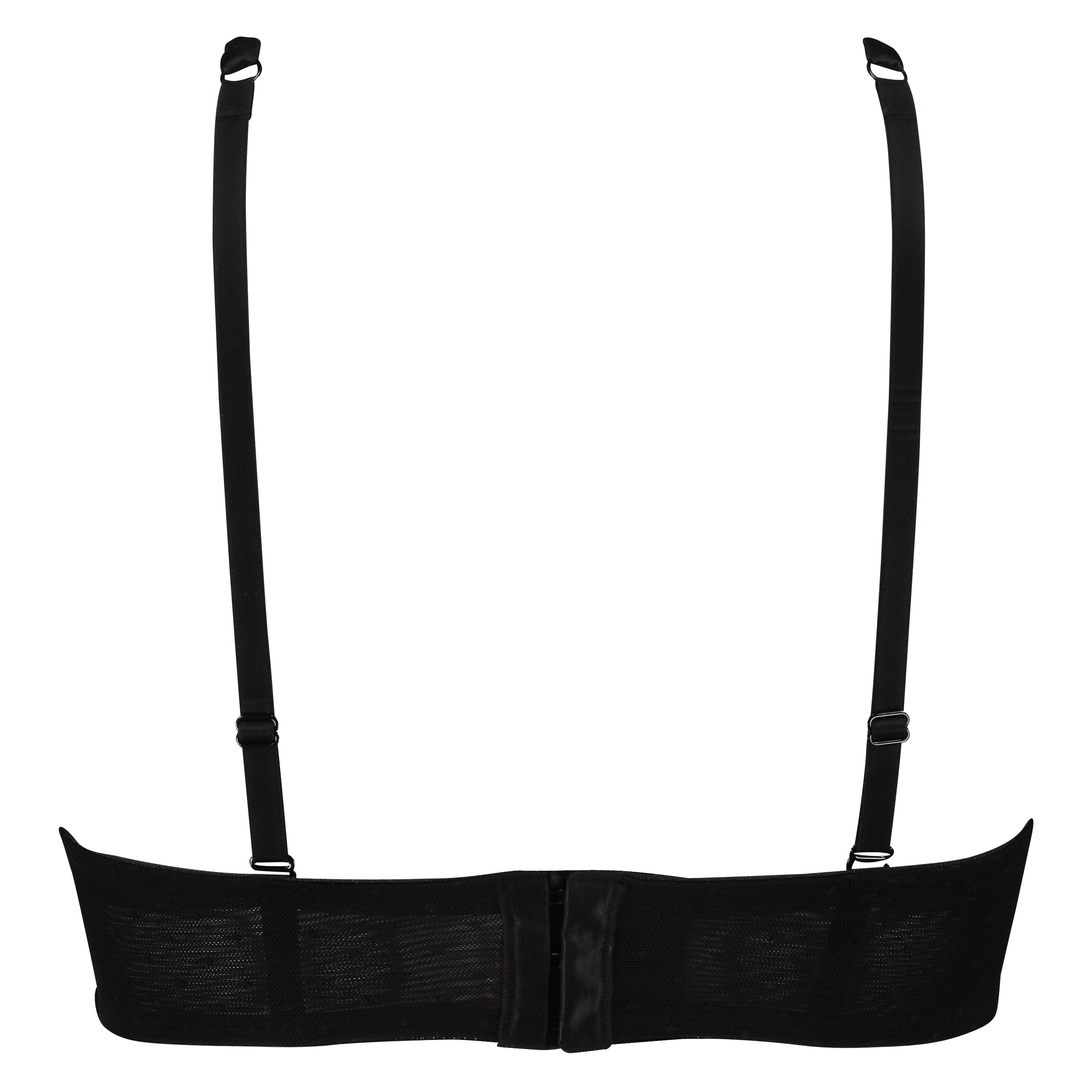 Voorgevormde strapless beugel bh Ramona, Zwart, main