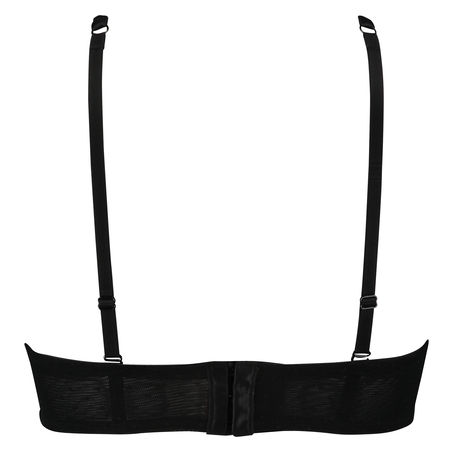 Voorgevormde strapless beugel bh Ramona, Zwart