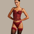 Bustier Zoe, Rouge