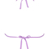 Haut de bikini Triangle Libby, Pourpre