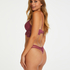 Soutien-gorge &agrave; armatures pr&eacute;form&eacute; longline Marilee, Rouge