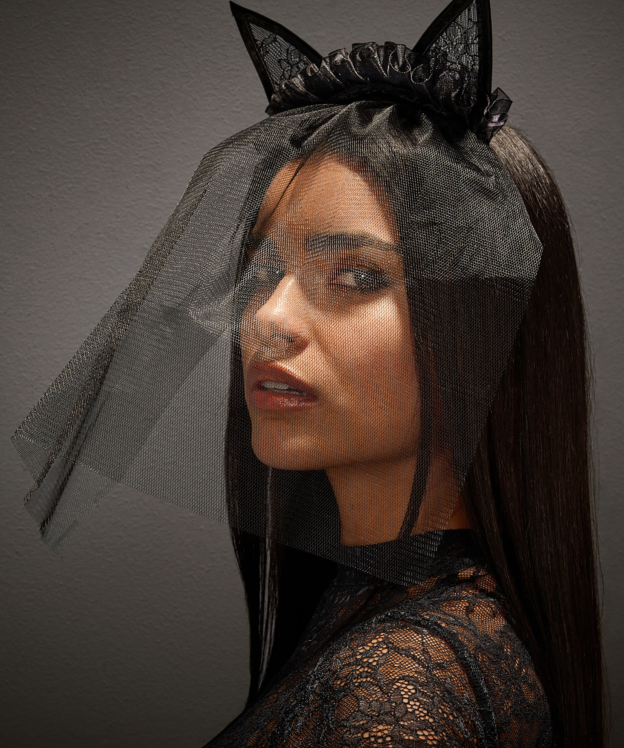 The Cat Dress up Set, Zwart