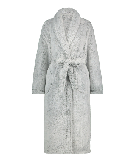 Peignoir Fleece, Gris