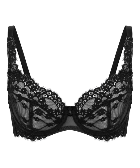 Soutien-gorge &agrave; armatures non-pr&eacute;form&eacute; Daisy, Noir