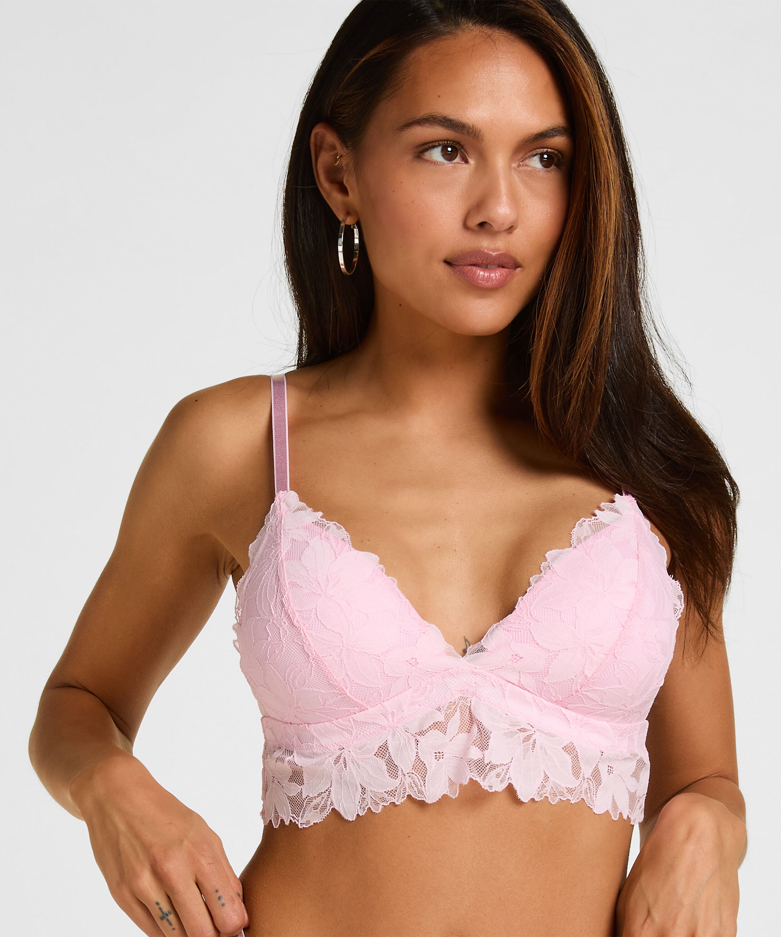 Bralette Ingrid, Roze