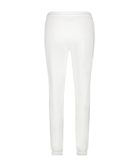 Pantalon de jogging Snuggle Me, Blanc